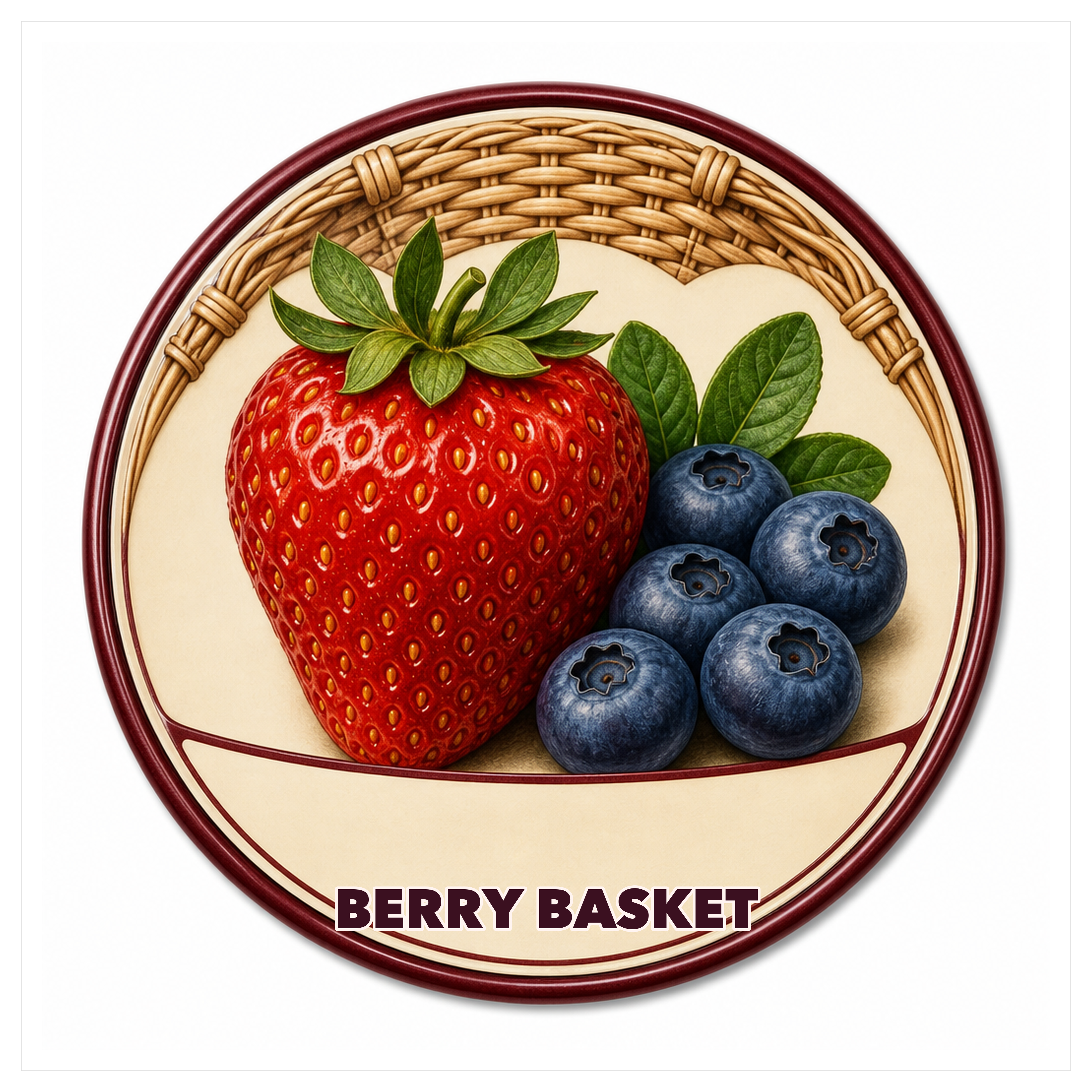 Berry Basket fruit badge